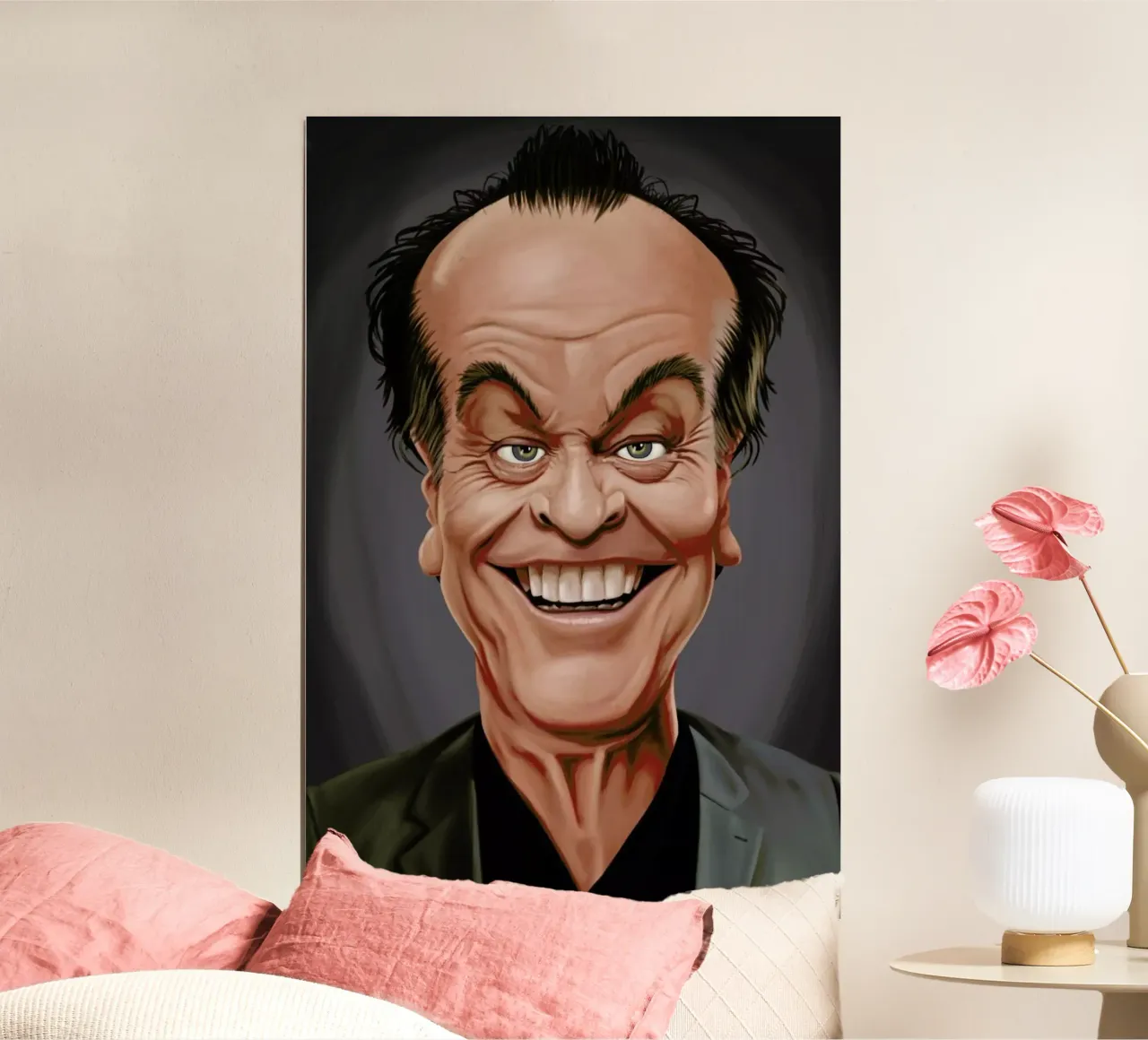Jack Nicholson poster da Rob Art | Illustration