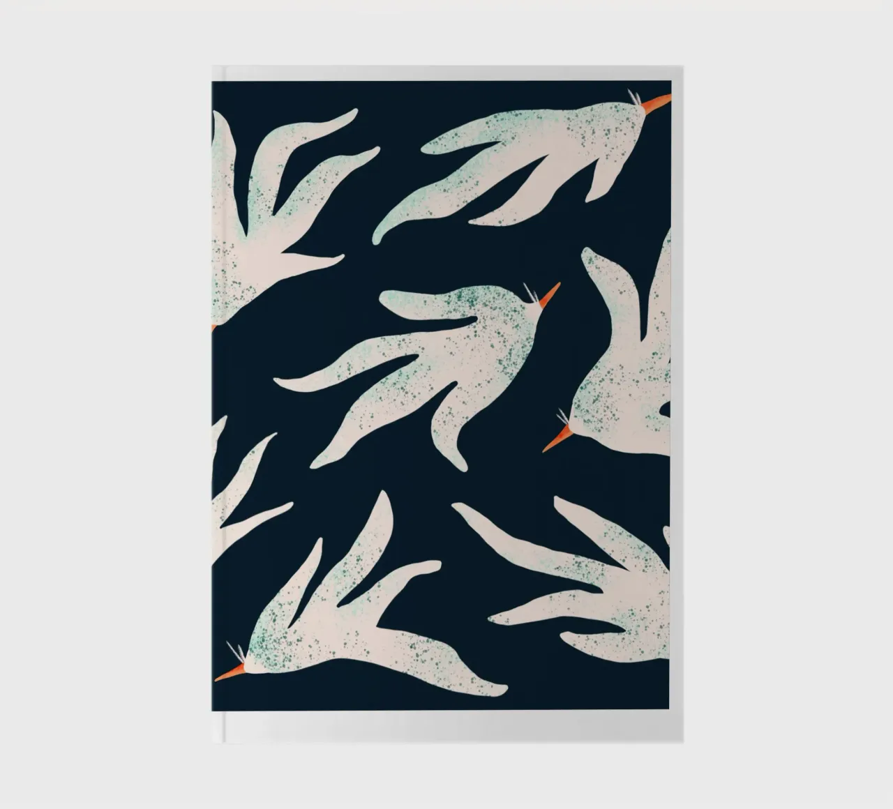 Free floating birds notebook by Studio Fiamma