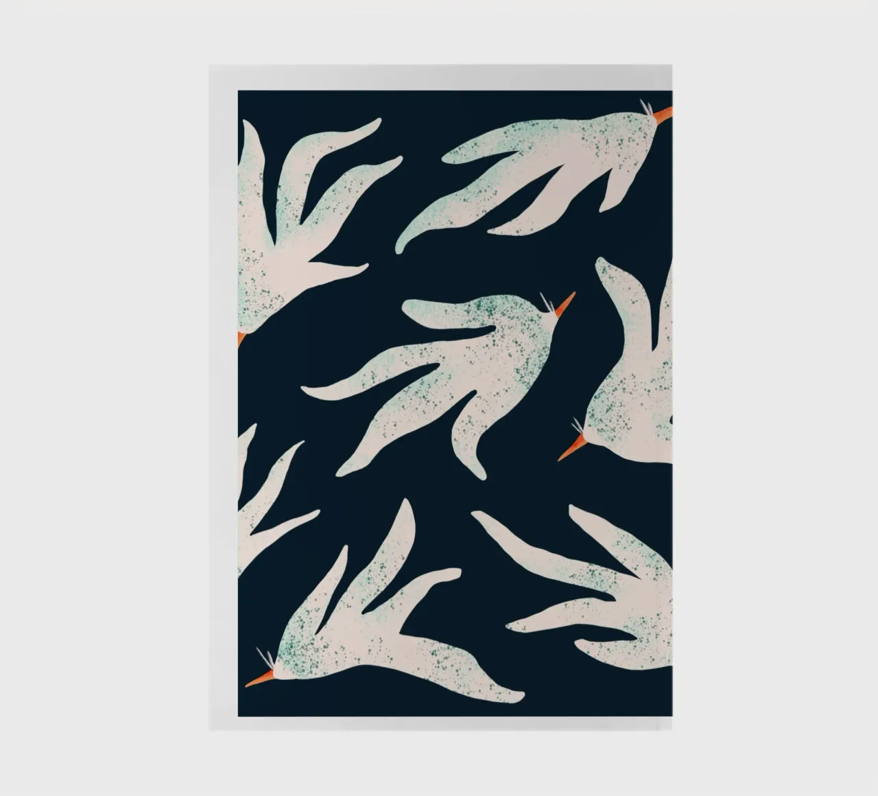 Free floating birds notebook by Studio Fiamma