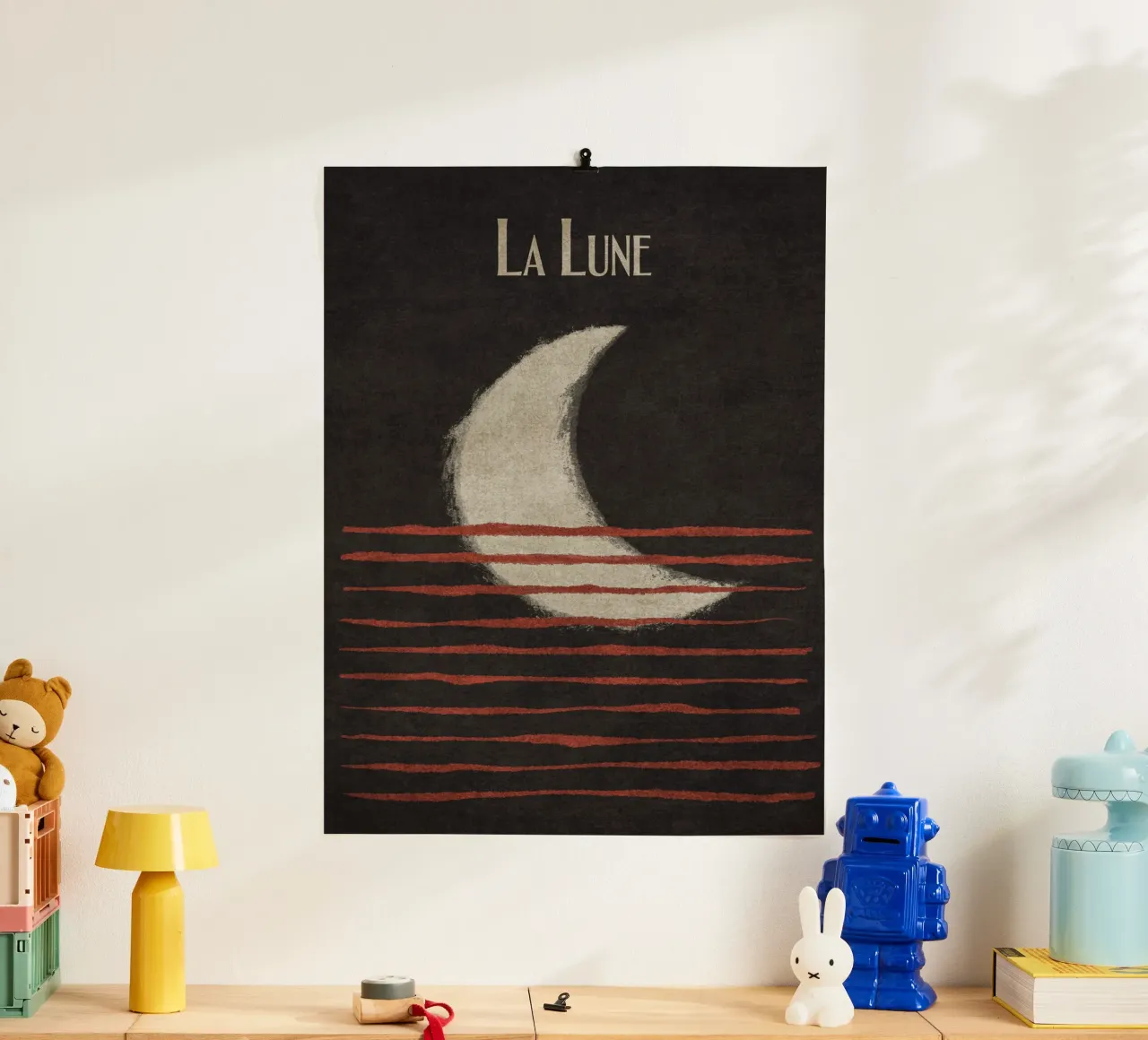 Emel Tunaboylu - La Lune carta hahnemühle da The Artcircle