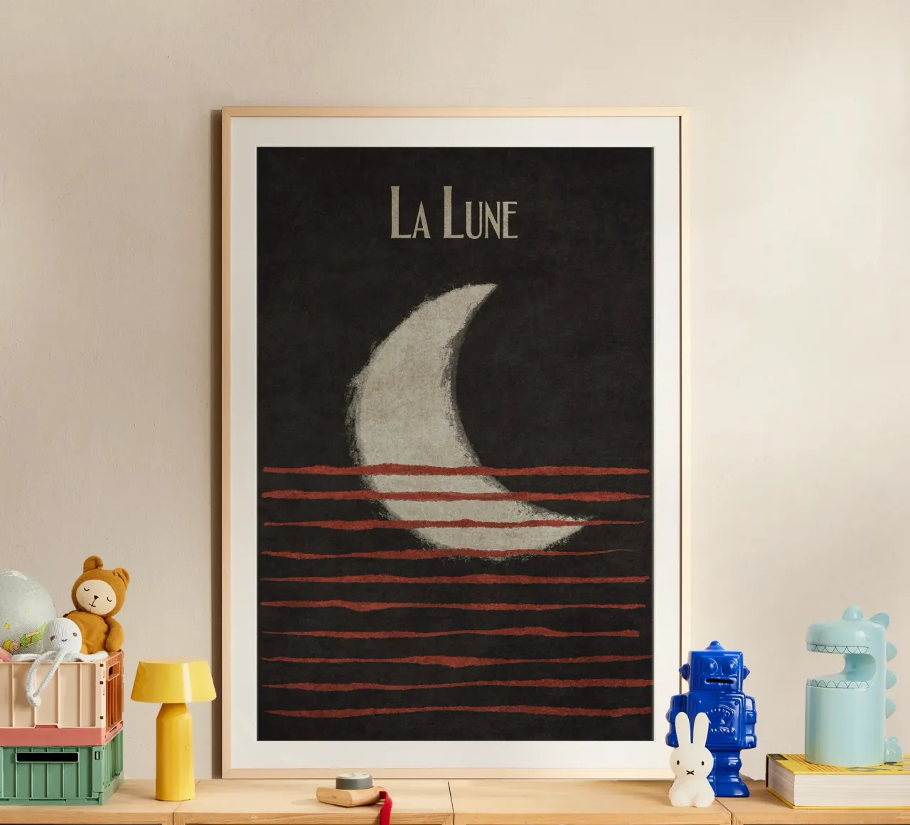 Emel Tunaboylu - La Lune carta hahnemühle da The Artcircle