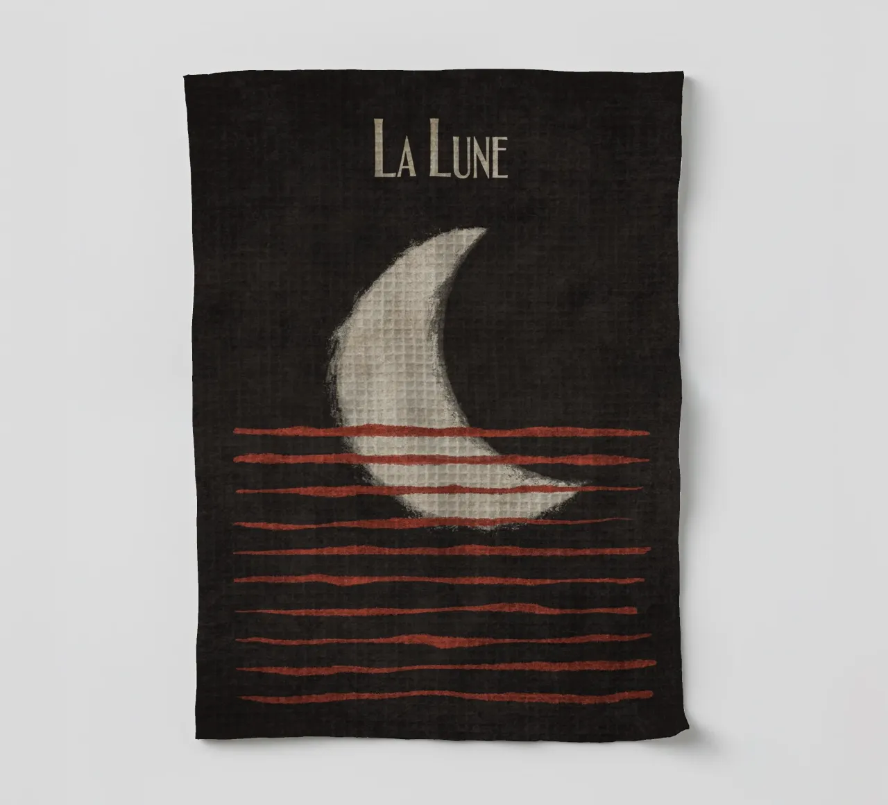 Emel Tunaboylu - La Lune canovaccio da cucina da The Artcircle