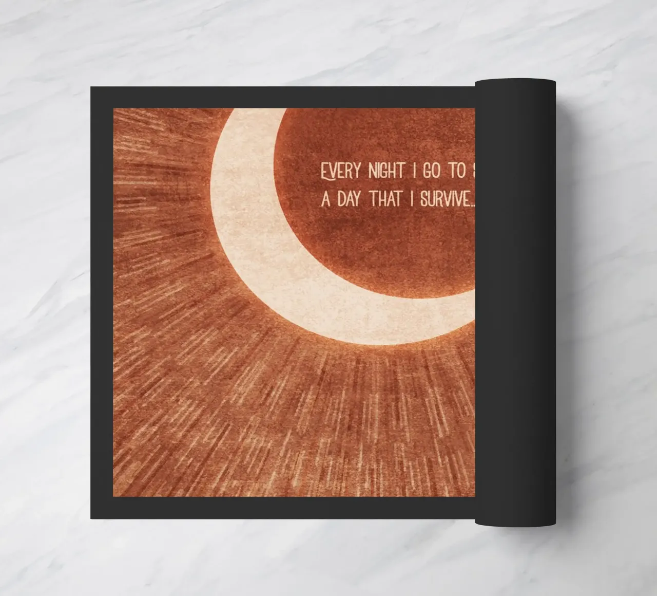 Emel Tunaboylu - Tipografia La Lune zerbino da The Artcircle