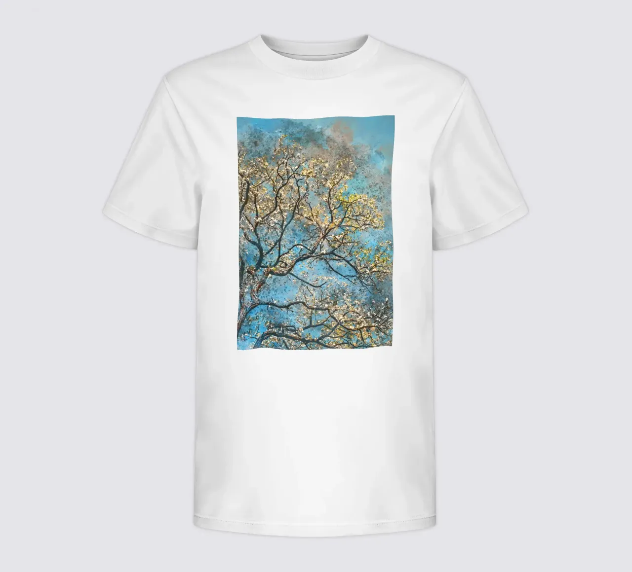 Albero di primavera t-shirt bambini da Justyna Jaszke JBJart