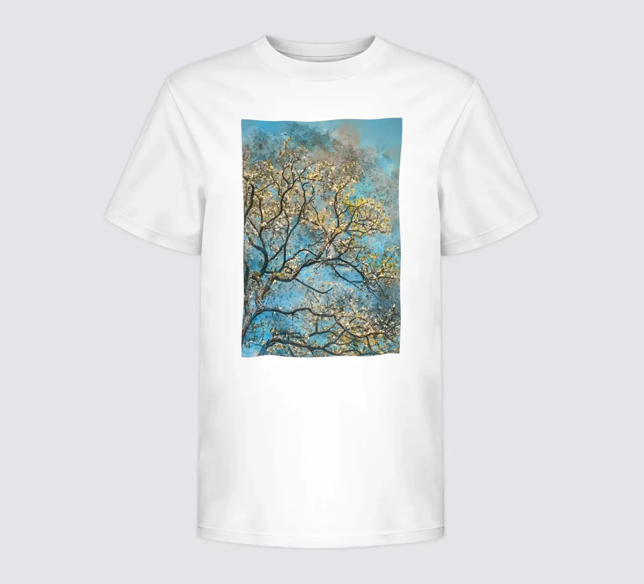 Spring tree t-shirt bambini da Justyna Jaszke JBJart