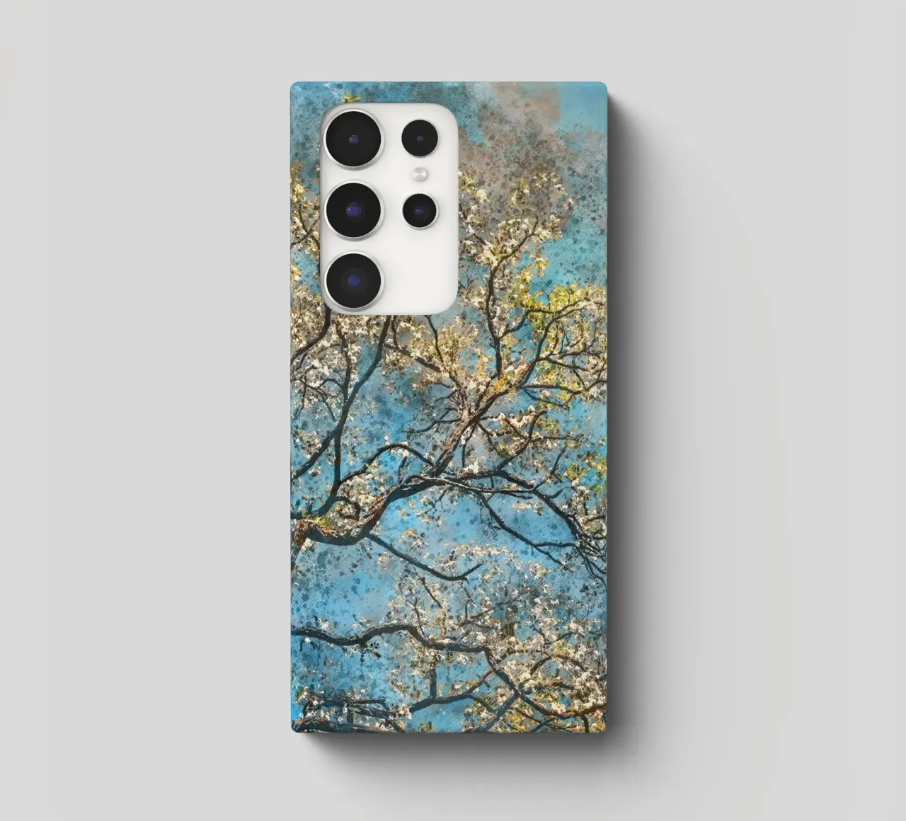 Albero di primavera cover samsung da Justyna Jaszke JBJart