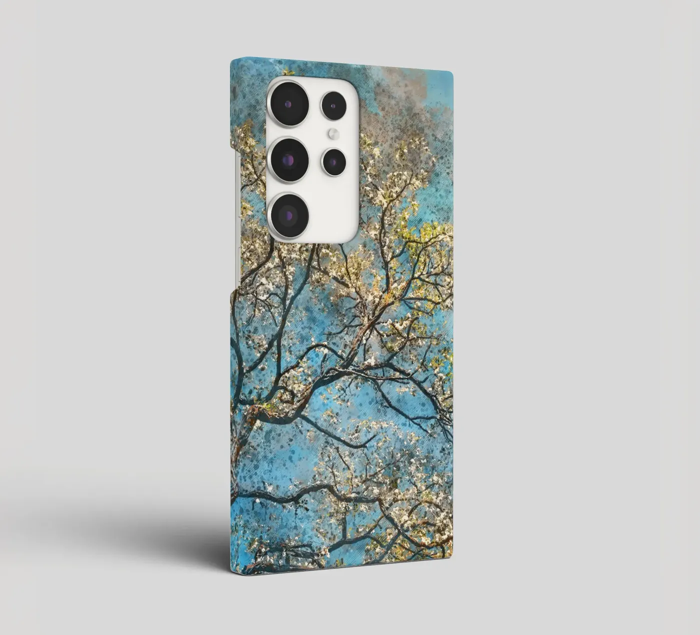 Albero di primavera cover samsung da Justyna Jaszke JBJart