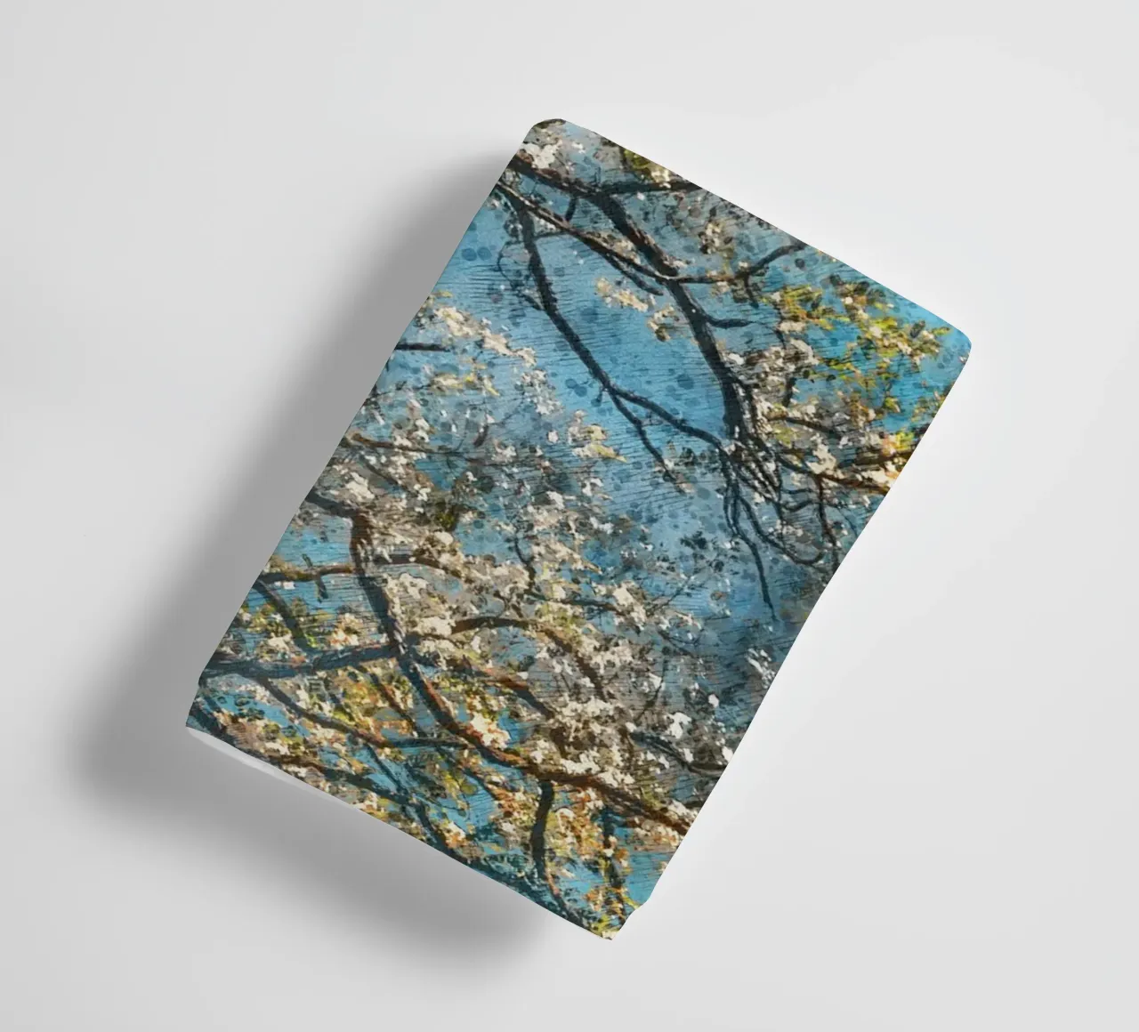 Lente boom badhanddoek van Justyna Jaszke JBJart