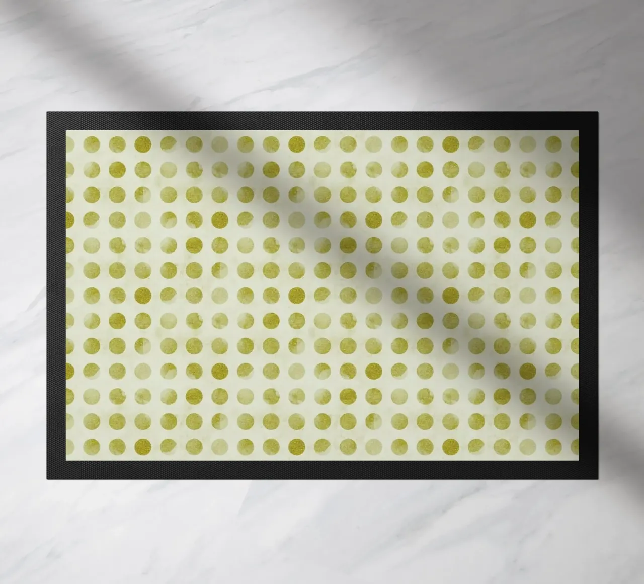 Gold Confetti zerbino da Leah Flores