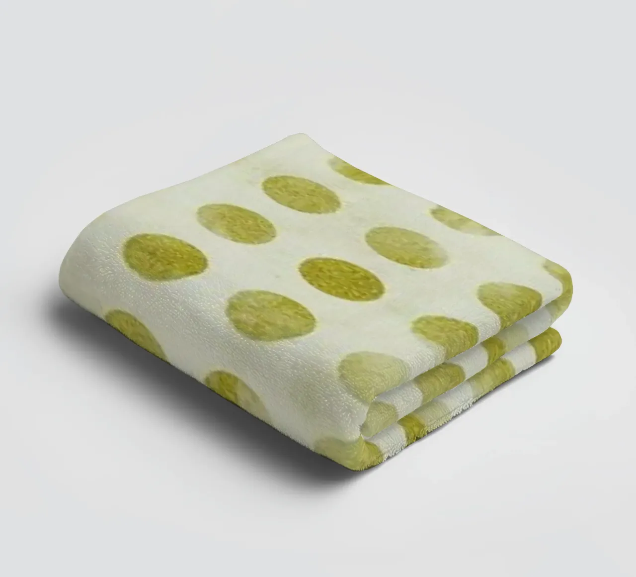 Gold Confetti towel by Leah Flores