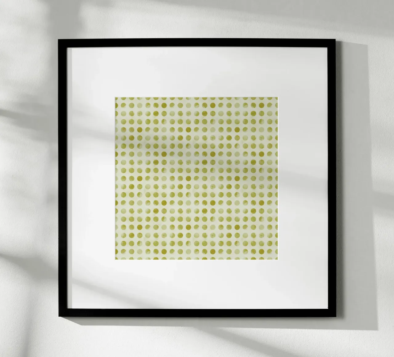 Gold Confetti hahnemühle by Leah Flores