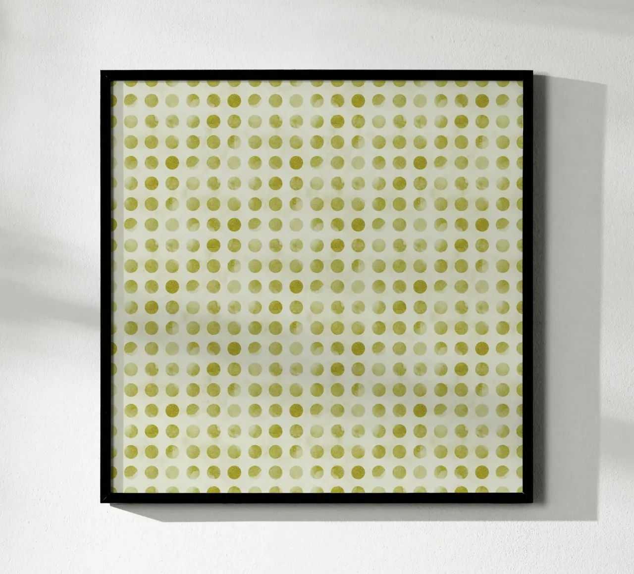 Gold Confetti hahnemühle by Leah Flores