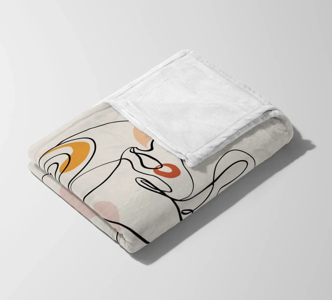 Emel Tunaboylu - Posa in linea coperta in pile da The Artcircle