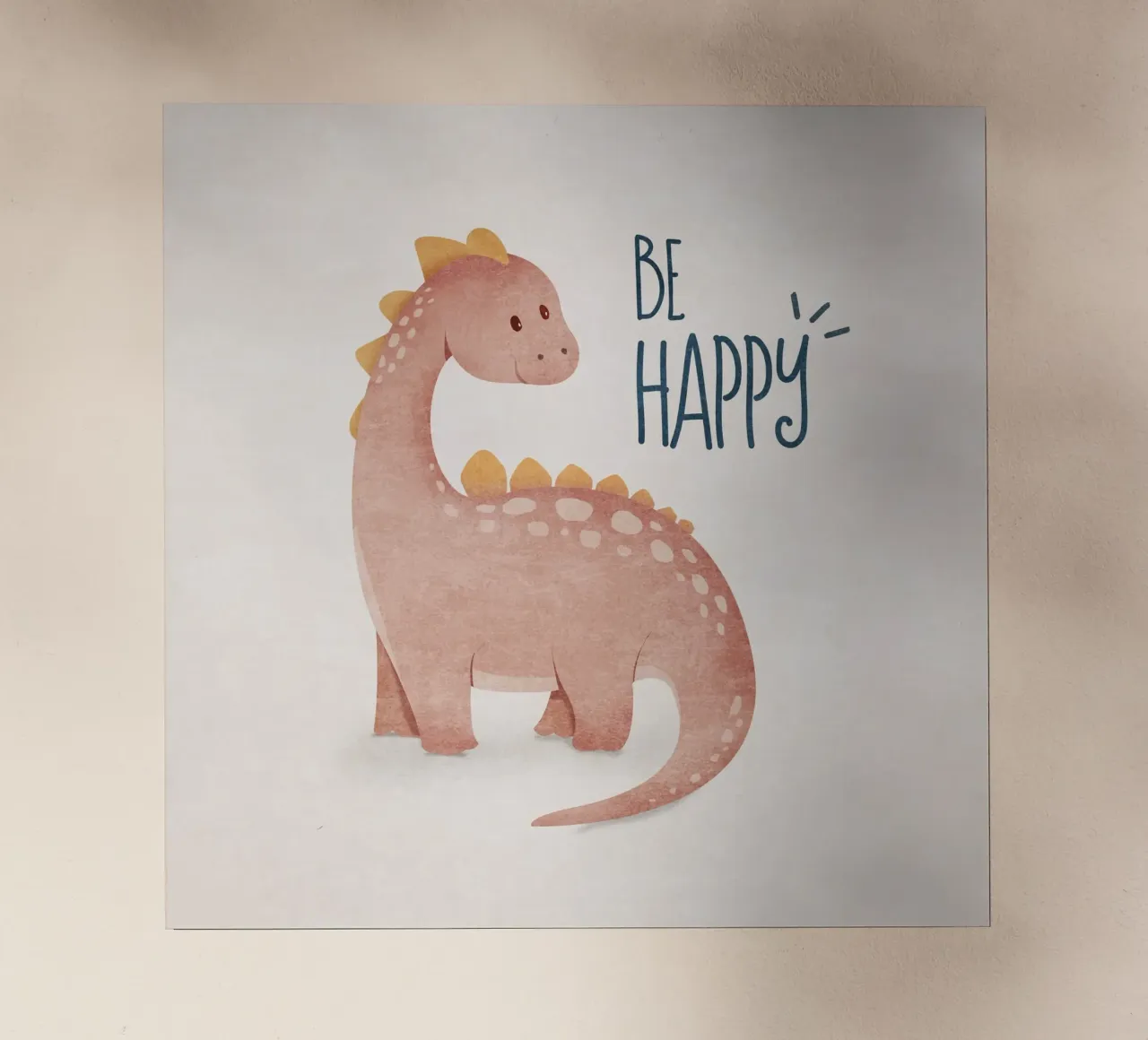 Emel Tunaboylu - Dino Be Happy pellicola backlit da The Artcircle