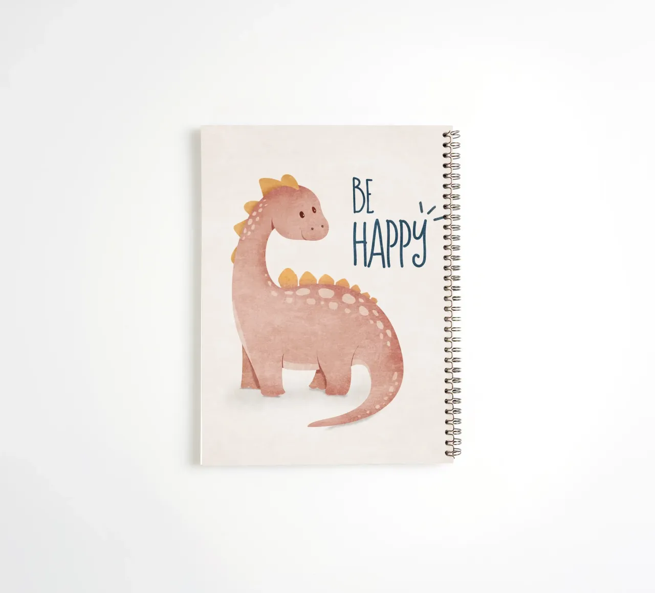 Emel Tunaboylu - Dino Be Happy spiral notebook by The Artcircle