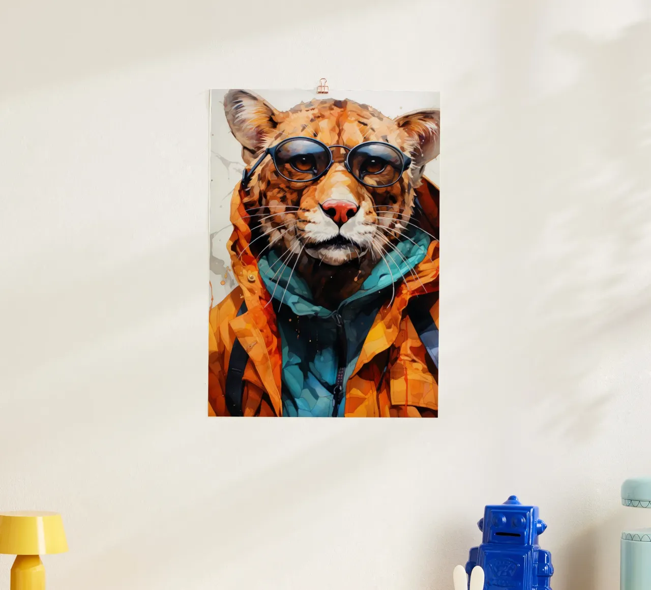 Gepard Tier Kunst Poster von Justyna Jaszke JBJart