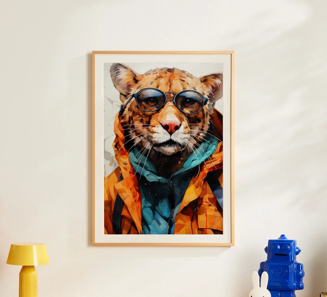 Gepard Tier Kunst Poster von Justyna Jaszke JBJart
