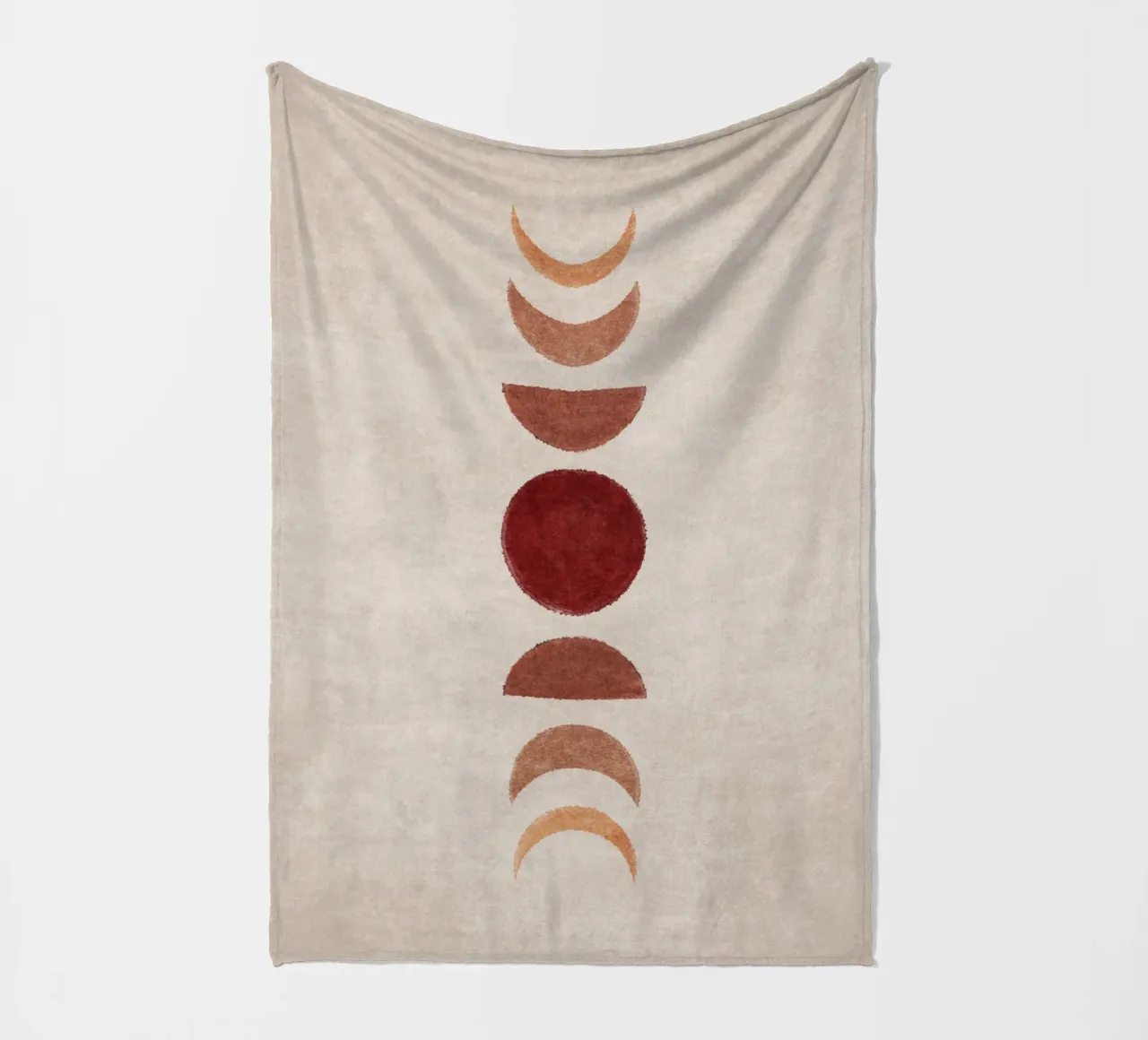 Emel Tunaboylu - Mondfase coperta in pile da The Artcircle