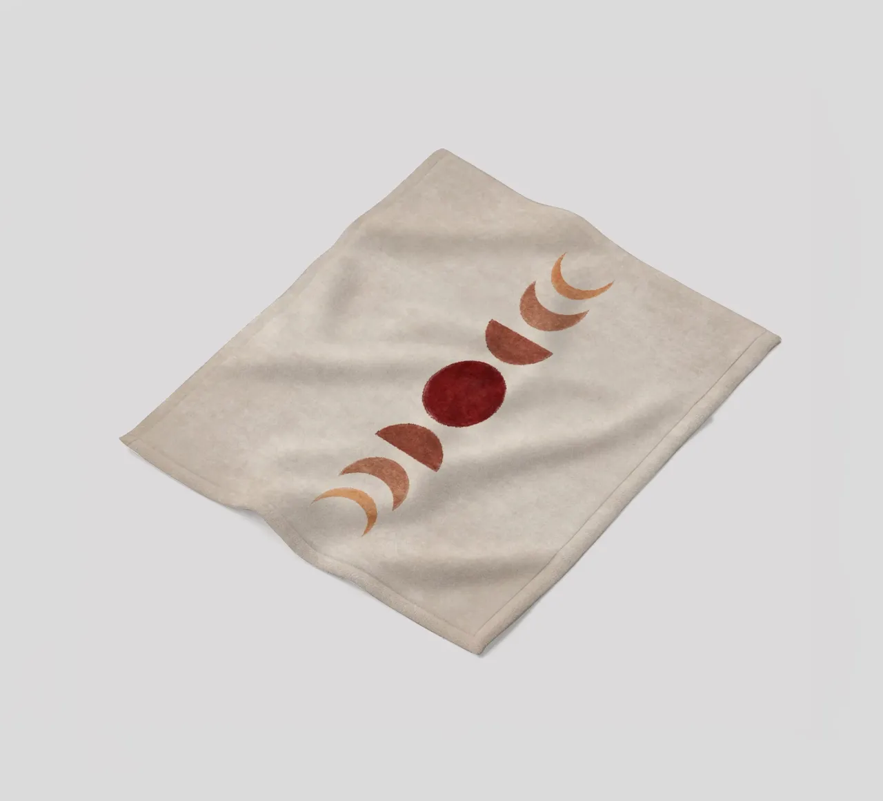 Emel Tunaboylu - Mondfase coperta in pile da The Artcircle