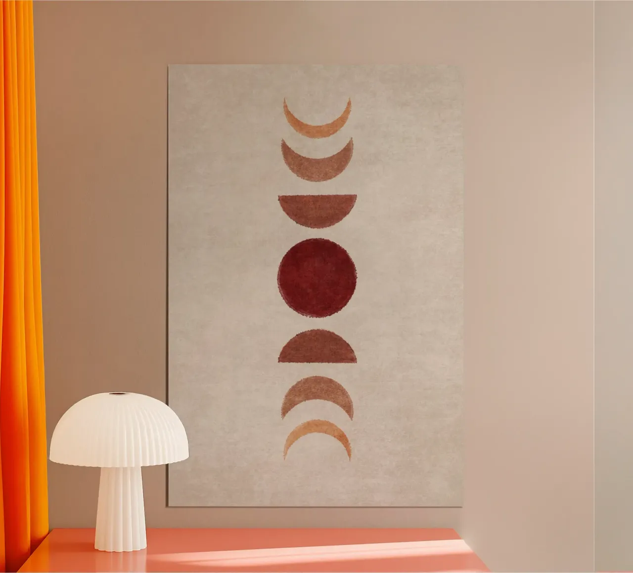 Emel Tunaboylu - Mondfase carta hahnemühle da The Artcircle