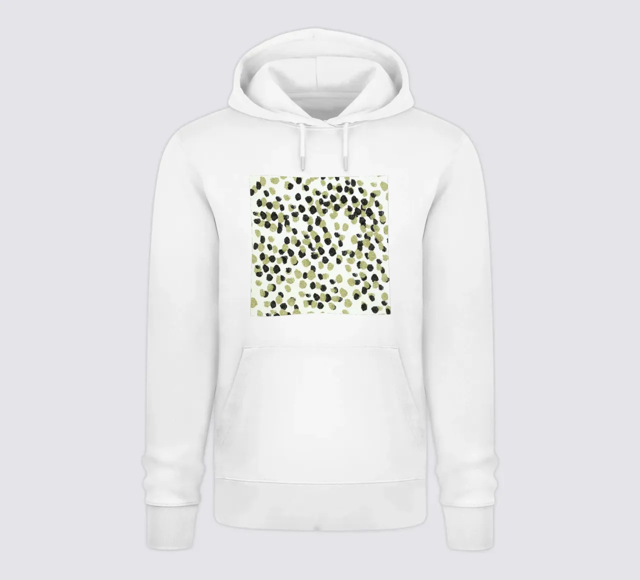 Leopard Glam felpa con cappuccio da Leah Flores