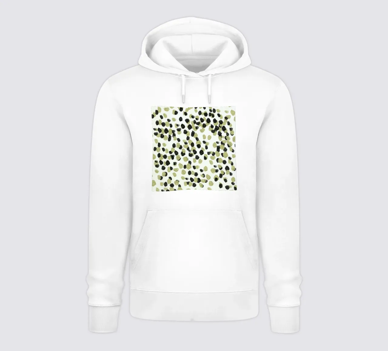 Leopard Glam felpa con cappuccio da Leah Flores