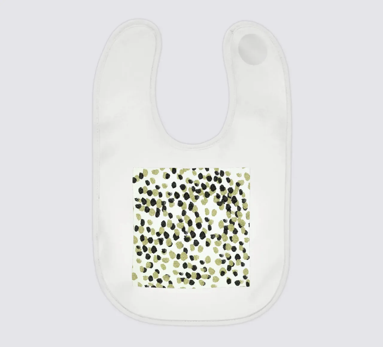 Leopard Glam Babylätzchen von Leah Flores