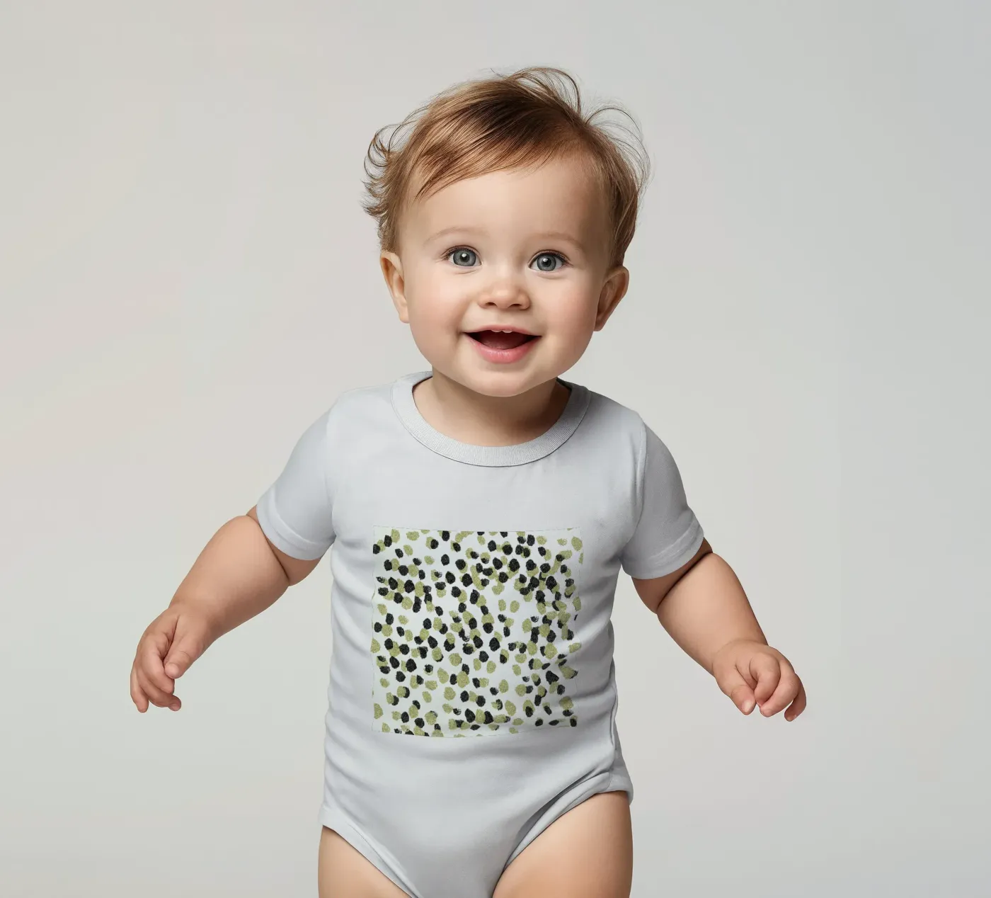 Leopard Glam body bébé de Leah Flores