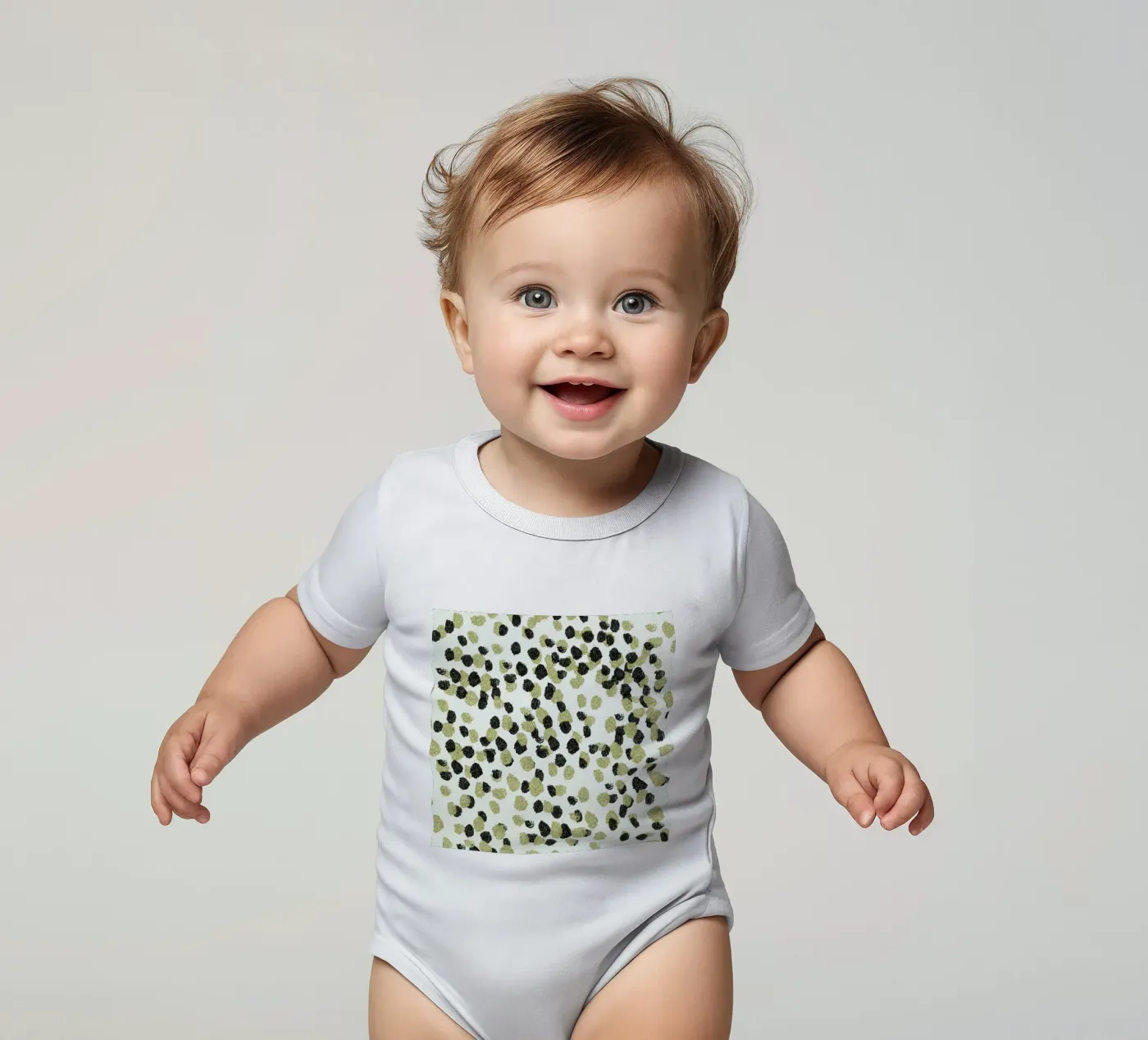 Leopard Glam body bébé de Leah Flores