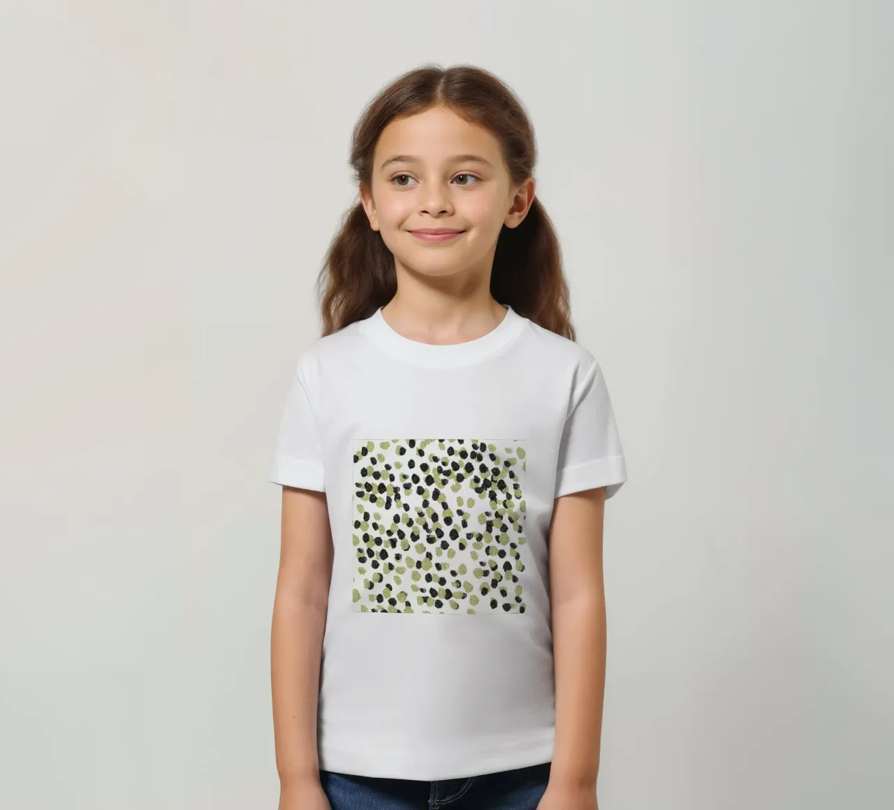 Leopard Glam t-shirt bambini da Leah Flores