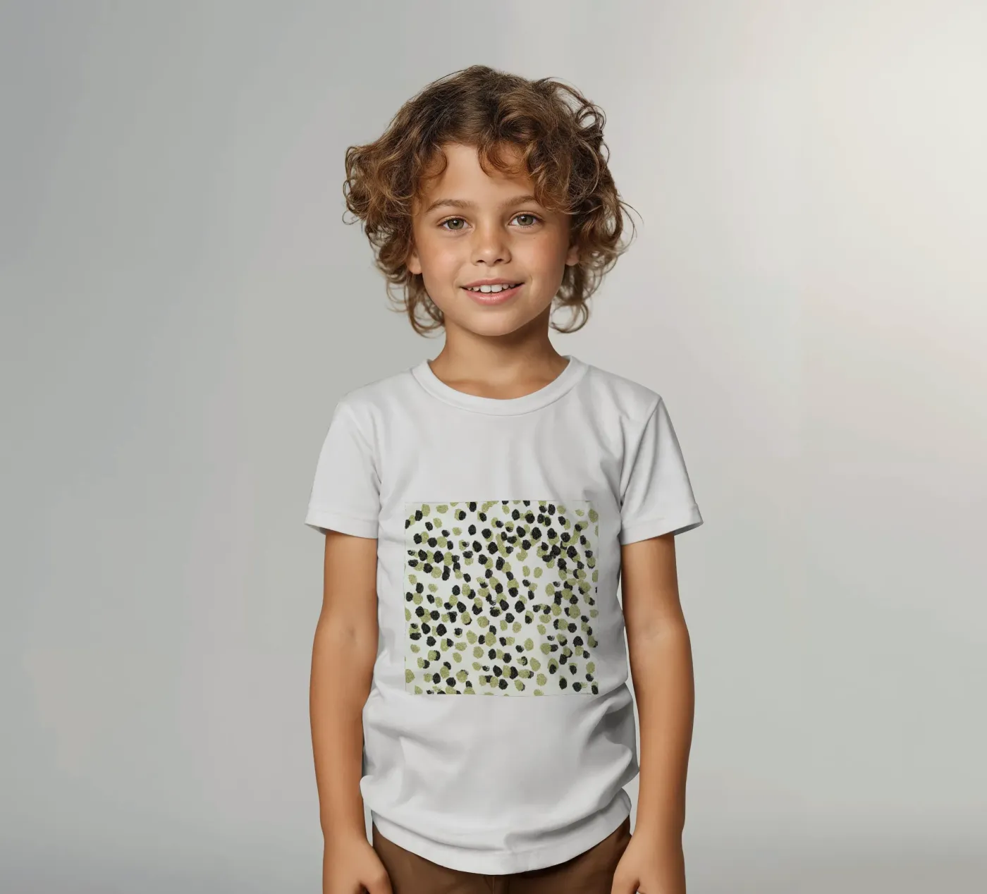Leopard Glam t-shirt bambini da Leah Flores