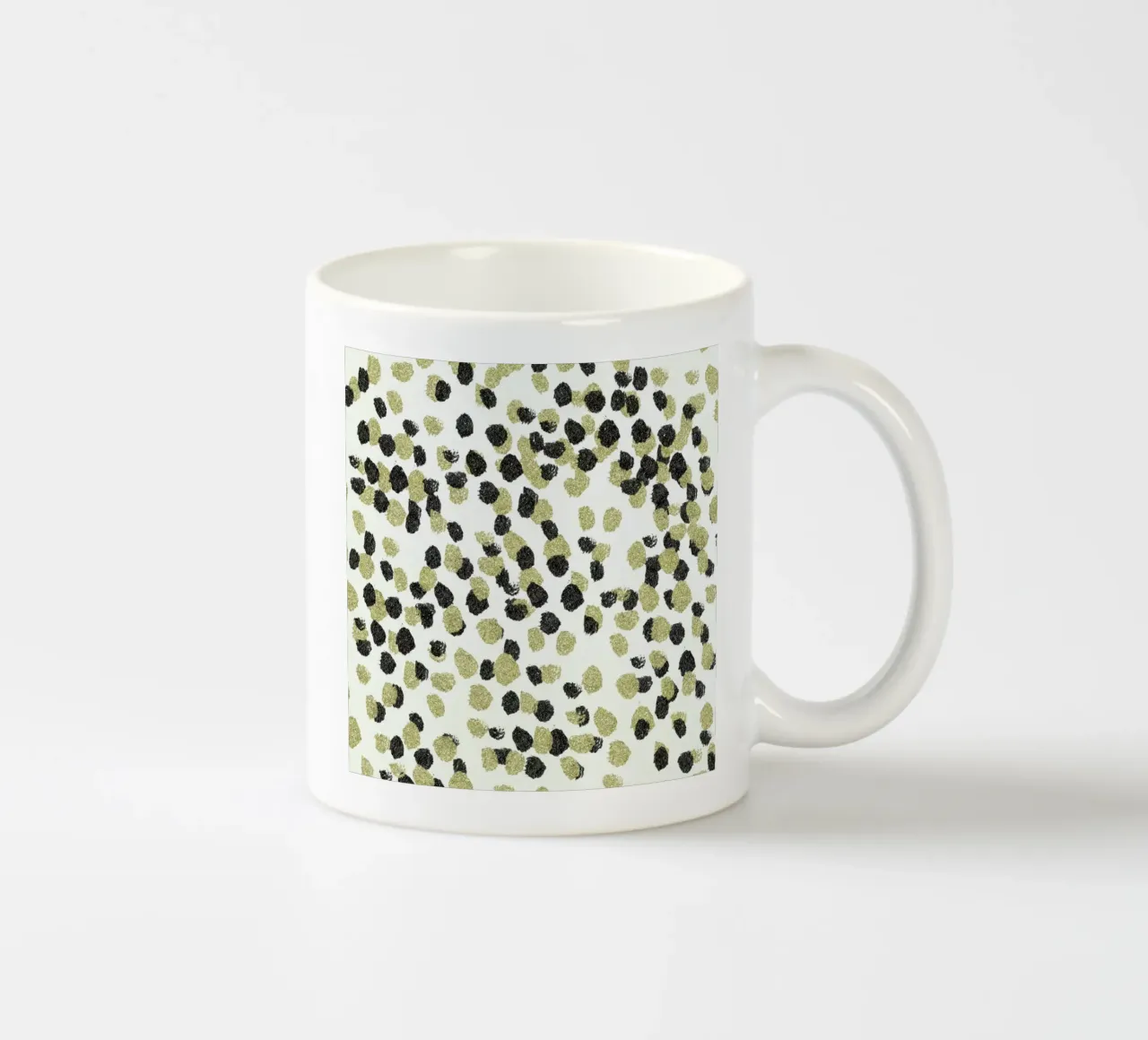 Leopard Glam tazza in ceramica da Leah Flores