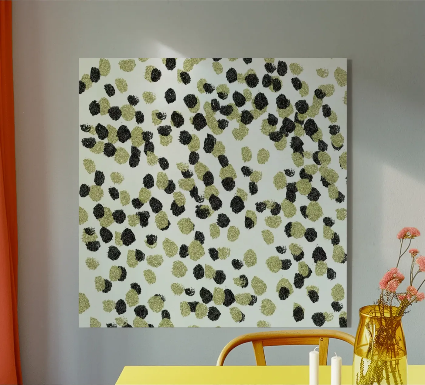 Leopard Glam Acryl-Glas von Leah Flores