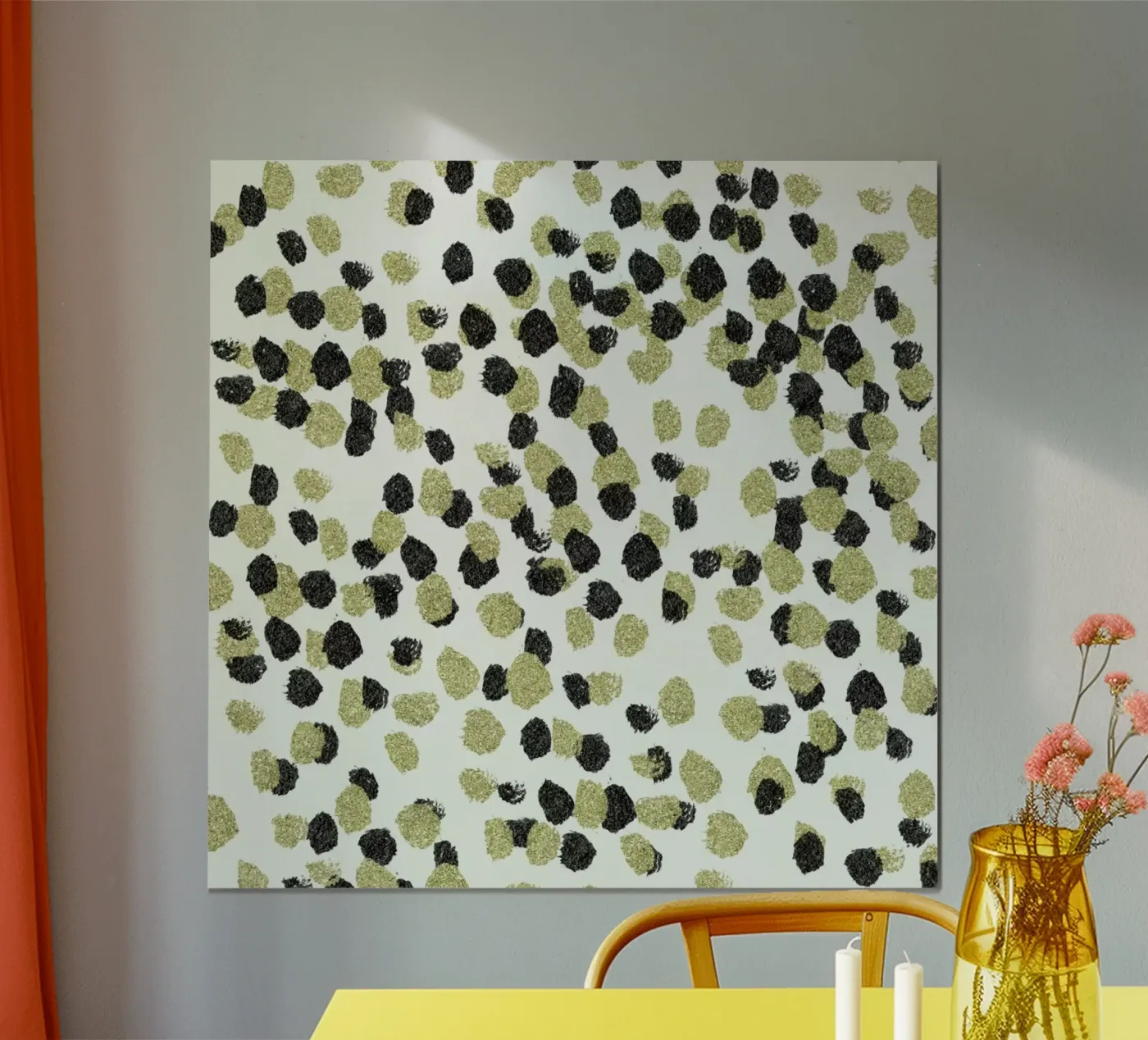 Leopard Glam poster by Leah Flores