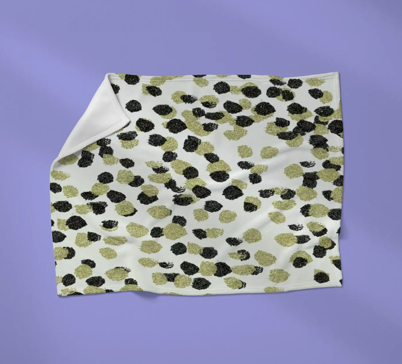 Leopard Glam fleecedeken van Leah Flores
