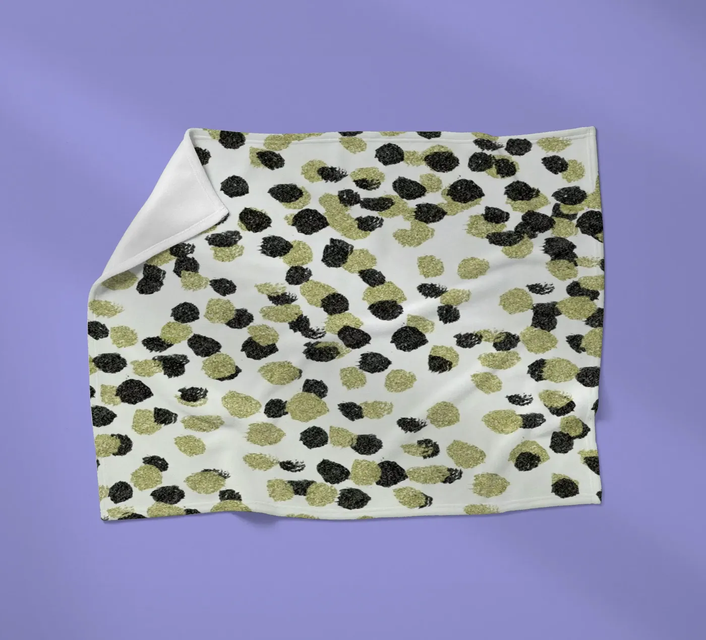 Leopard Glam coperta in pile da Leah Flores