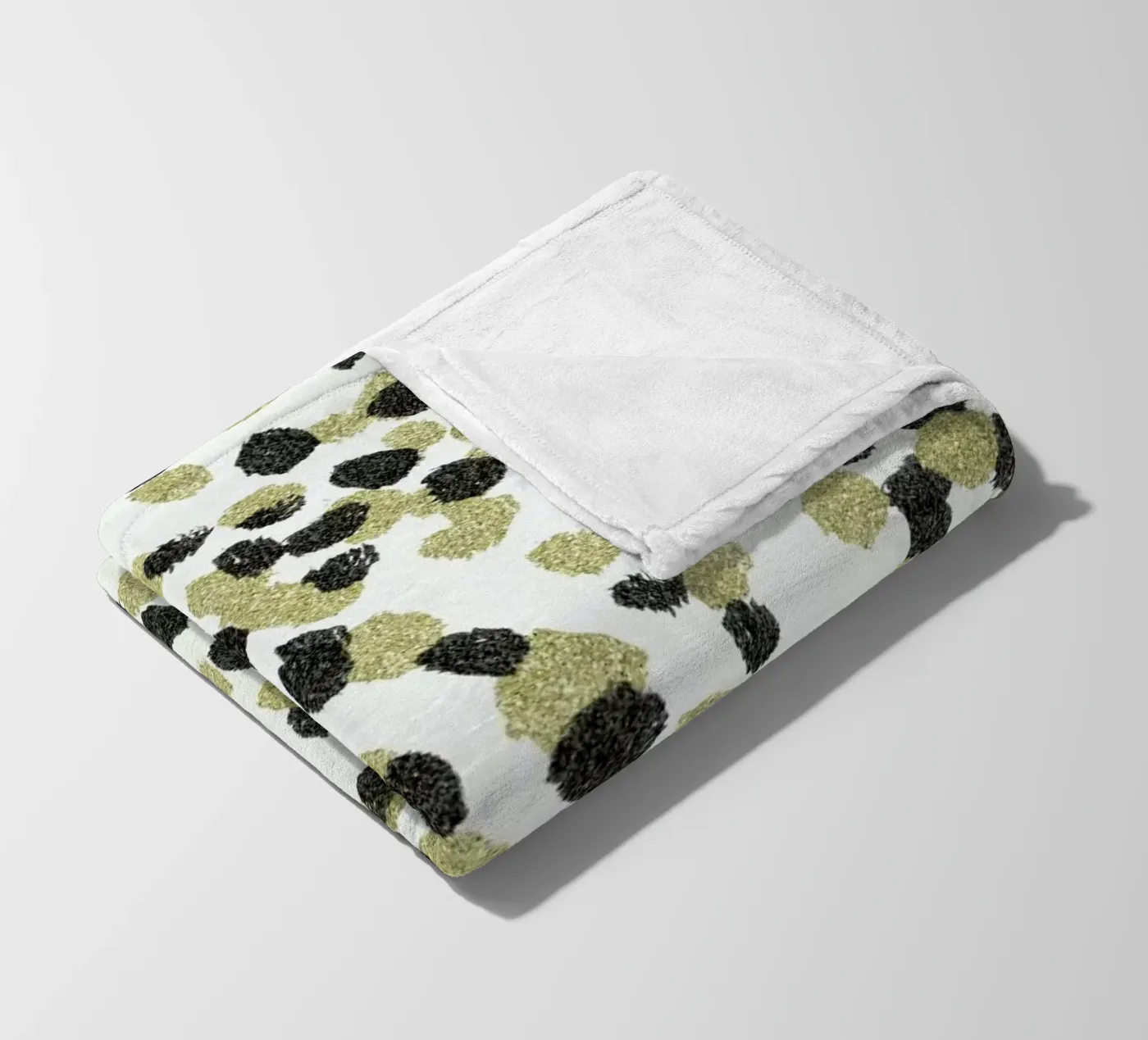 Leopard Glam coperta in pile da Leah Flores