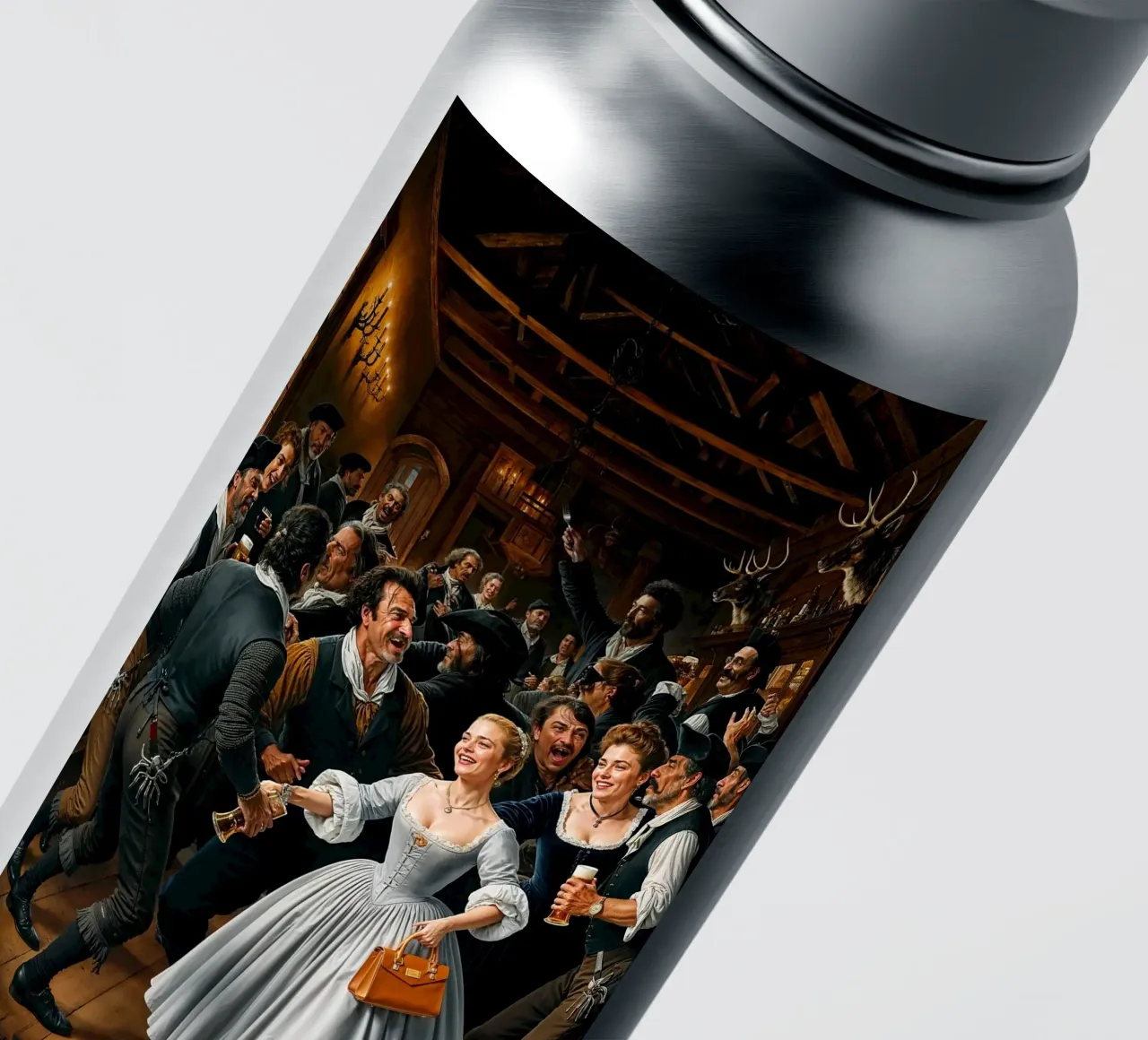 The Get Away: A Night Out from the Royal Court Sticker von Renaissance Rebel