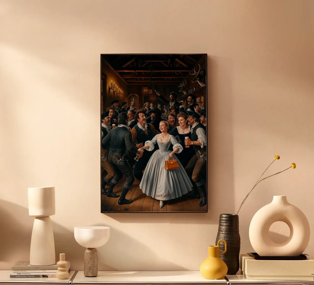 The Get Away: A Night Out from the Royal Court Acryl-Glas von Renaissance Rebel
