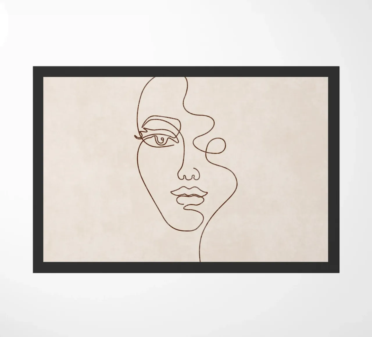 Emel Tunaboylu - Una linea di faccia zerbino da The Artcircle