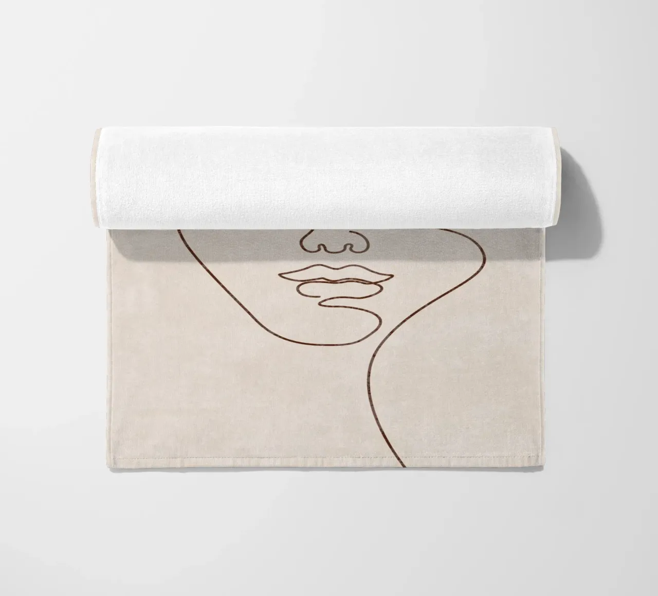 Emel Tunaboylu - Una linea di faccia telo mare da The Artcircle