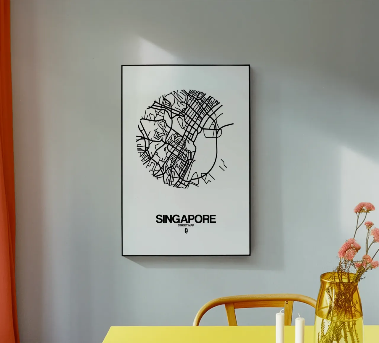 Singapore plexiglass da Naxart