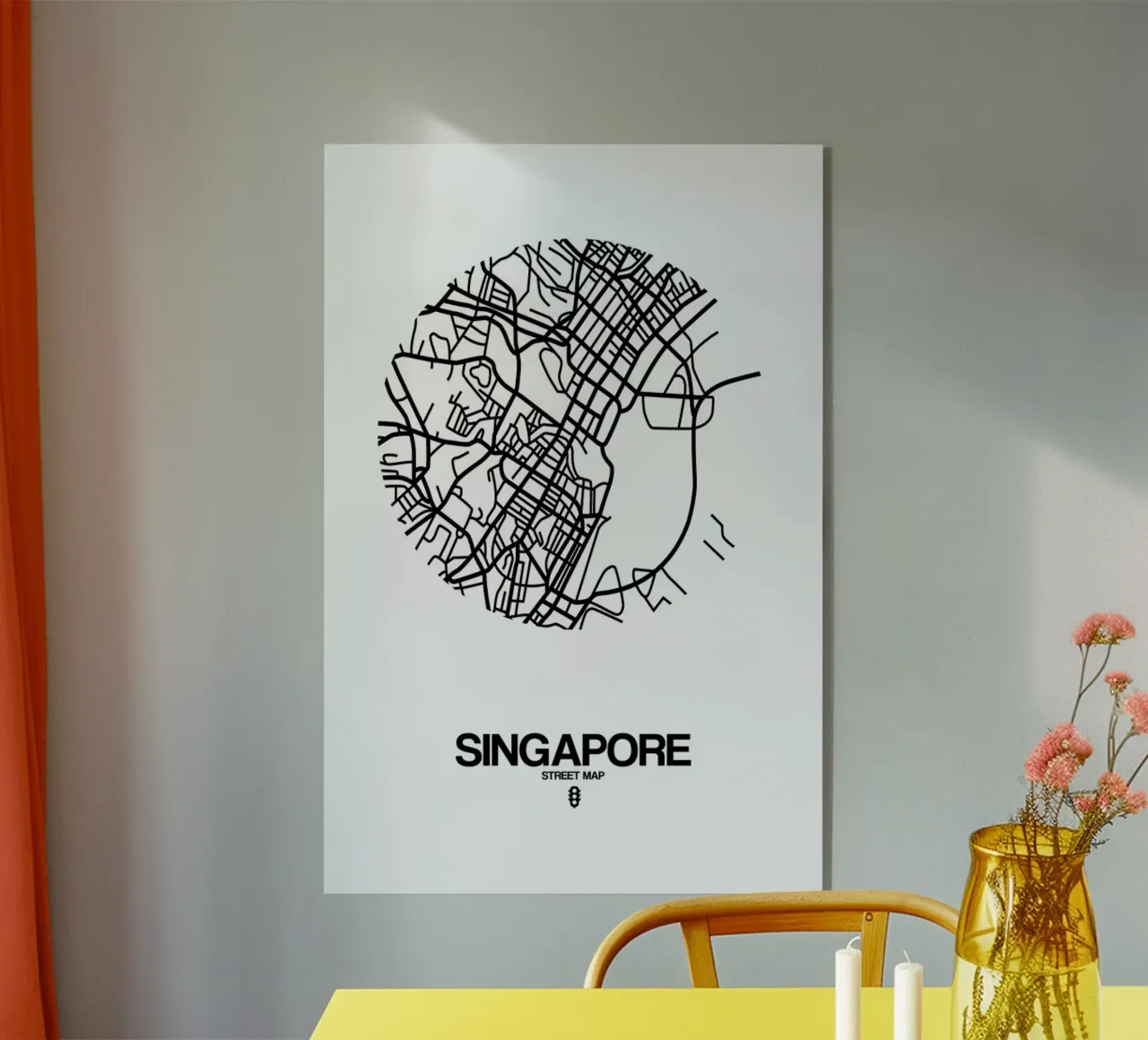 Singapore plexiglass da Naxart