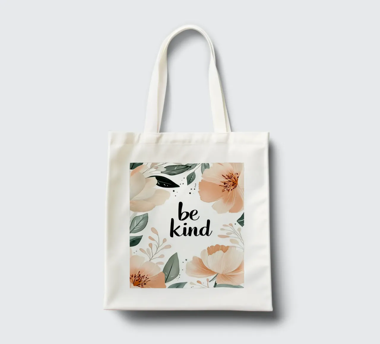 Be Kind (Version 1) borsa in juta da treechild