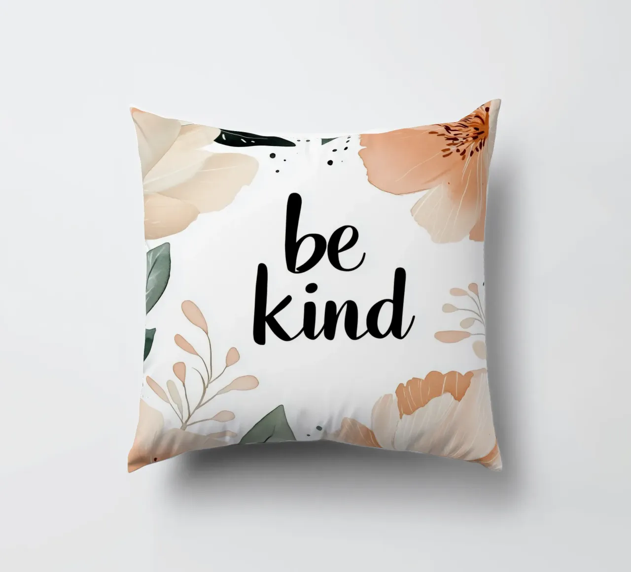 Be Kind (Version 1) Kissen von treechild