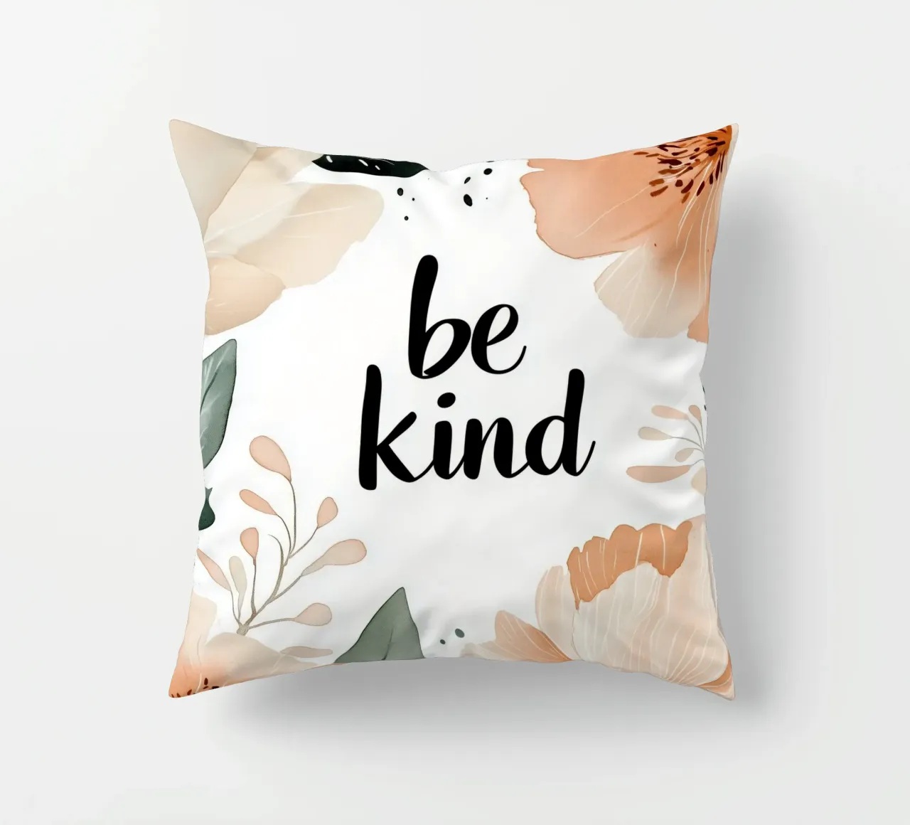 Be Kind (Version 1) Kissen von treechild