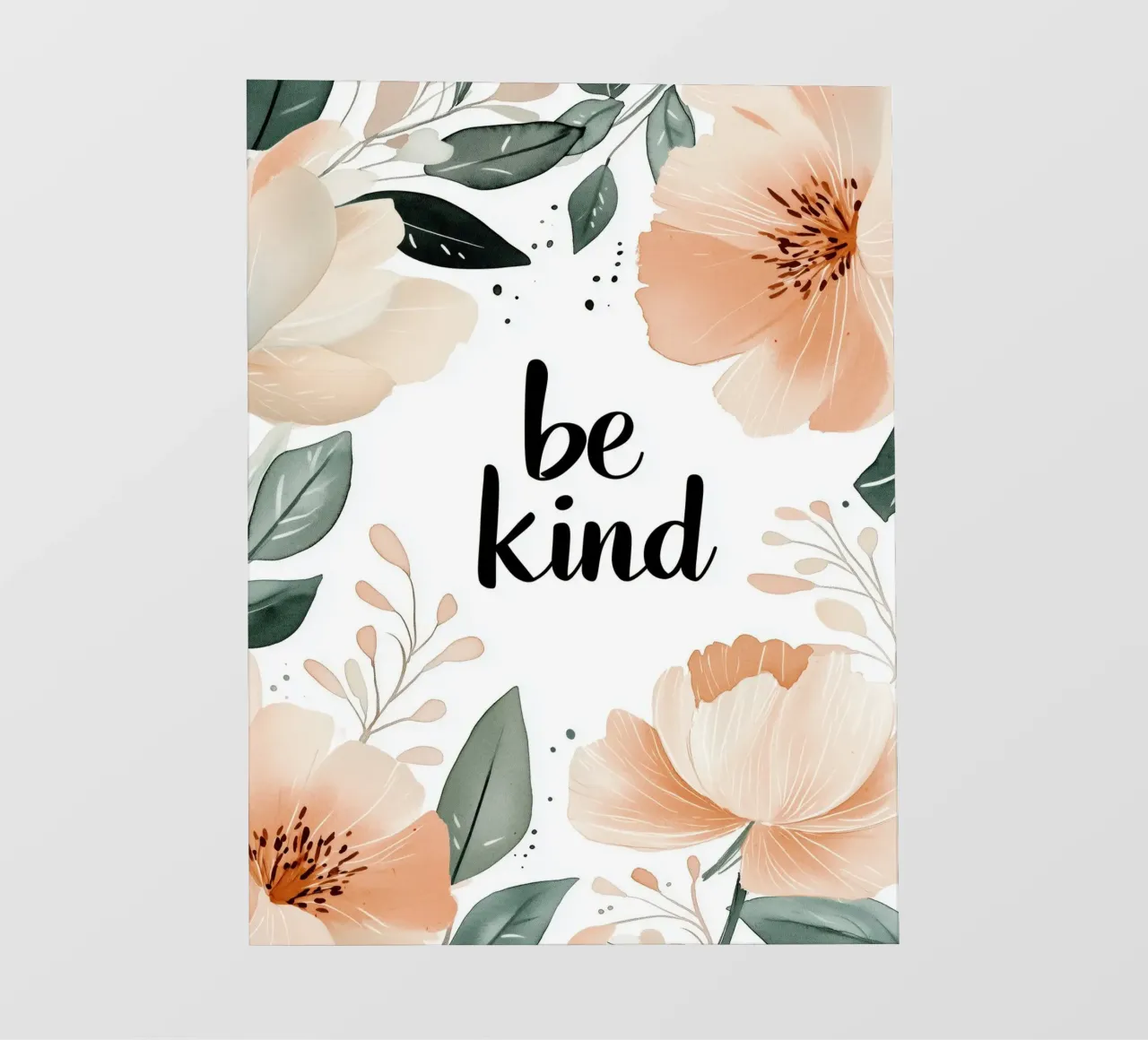 Be Kind (Version 1) lámina retroiluminada de treechild