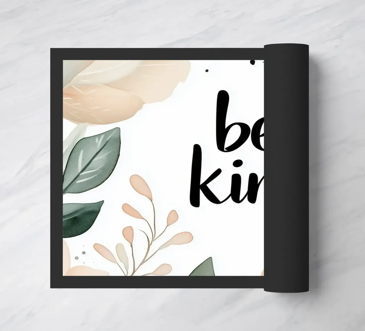 Be Kind (Version 1) Fußmatte von treechild