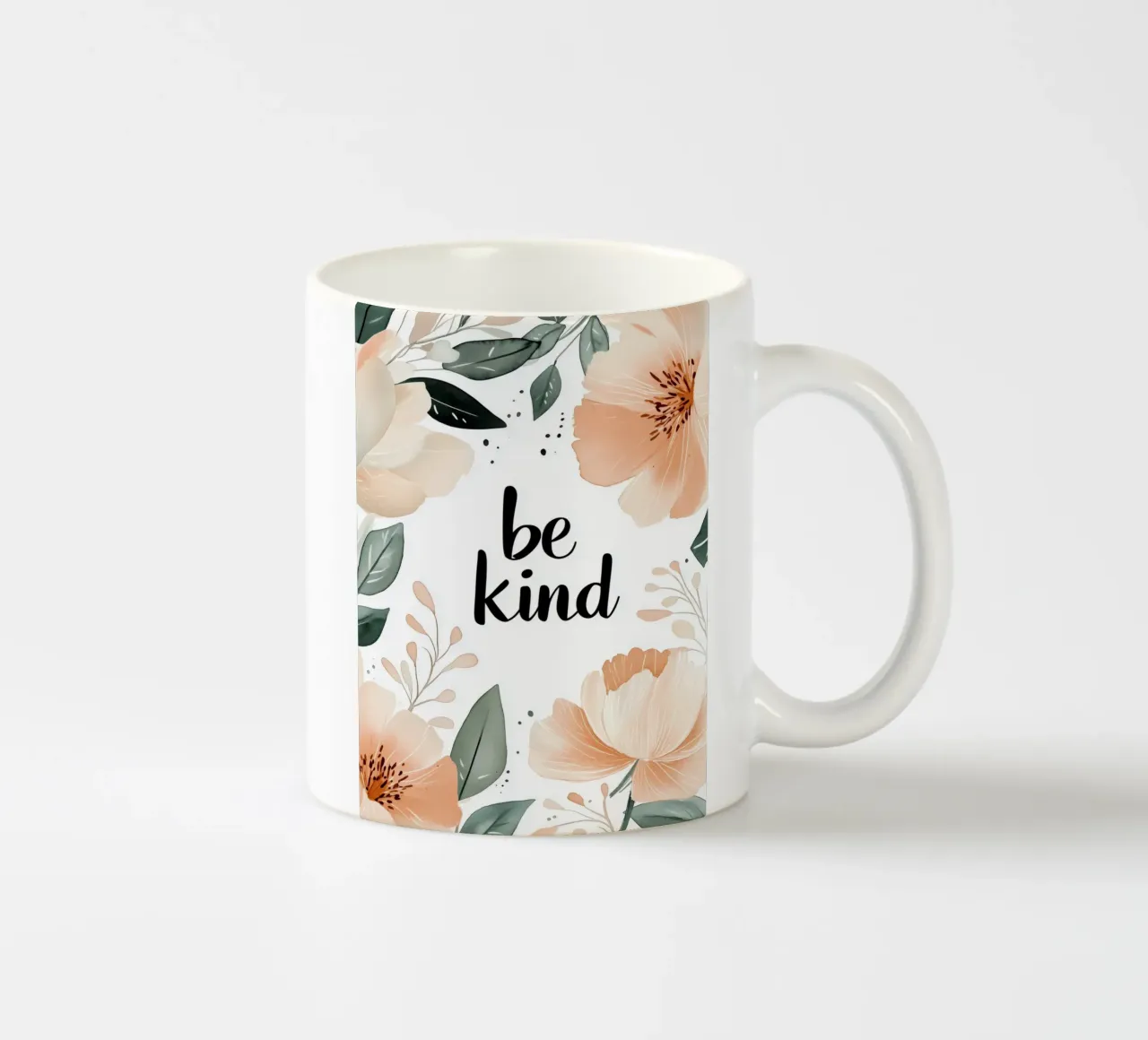 Be Kind (Version 1) mug en céramique de treechild