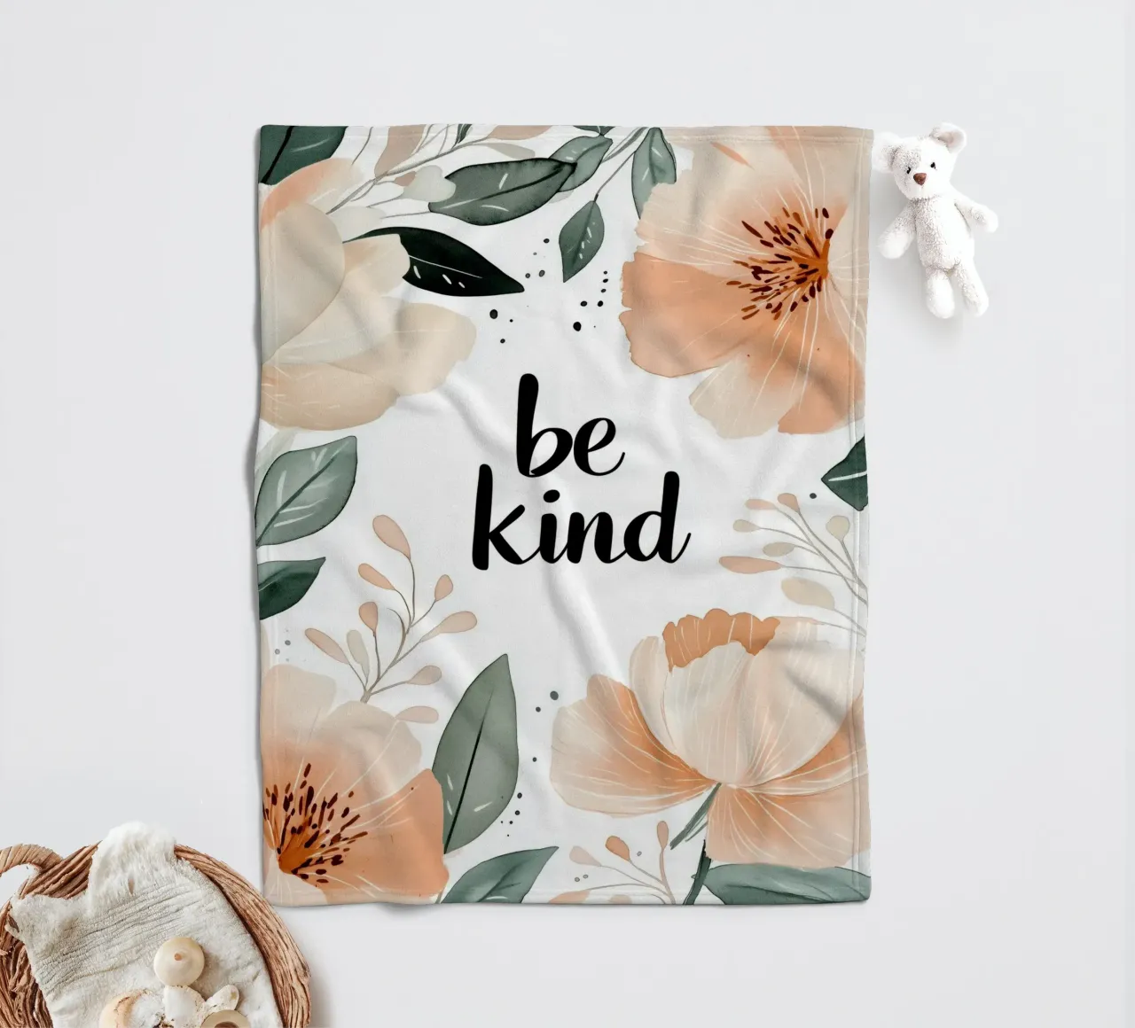 Be Kind (Version 1) coperta in pile da treechild